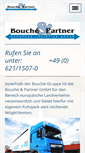 Mobile Screenshot of boucheundpartner.de