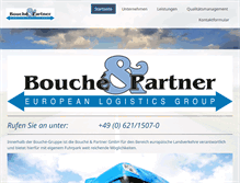 Tablet Screenshot of boucheundpartner.de